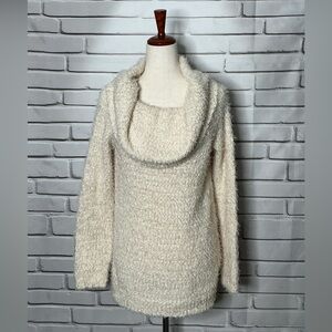 3/$20 LC Lauren Conrad Cream Cowl Neck Sweater